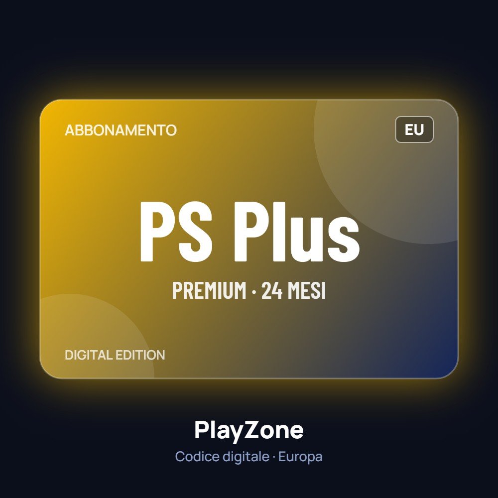 PS Plus Abbonamento Europa - PlayZone