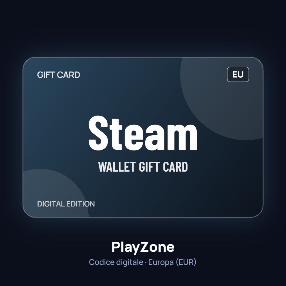 Steam Gift Card Europa (EUR) - PlayZone