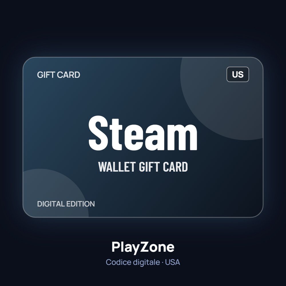 Steam Gift Card USA - PlayZone
