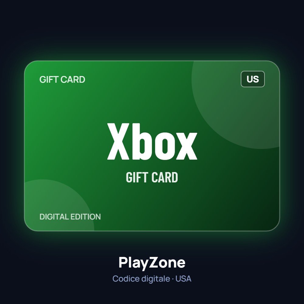 Xbox Gift Card USA - PlayZone